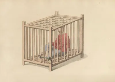 A Malefactor In A Cage