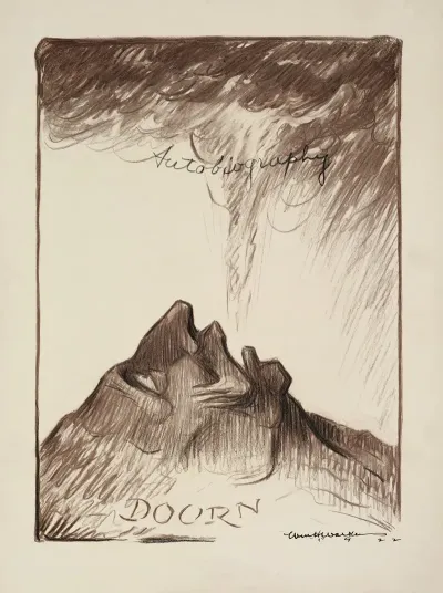 A Man Doorn Lies On The Ground With Smoke Coming Out Of His Mouth