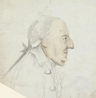 A Man Wth A Large Nose