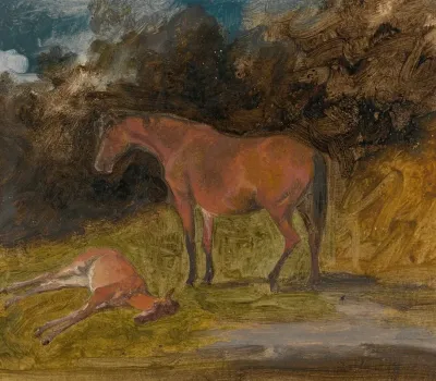A Mare And Foal Prince Of Waless Stud Aston Clinton