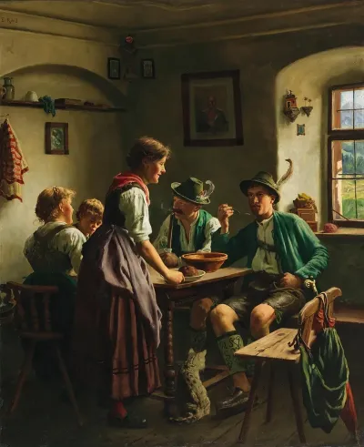 A Meal In The Mountains