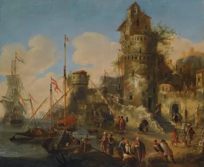 A Mediterranean Harbour Capriccio