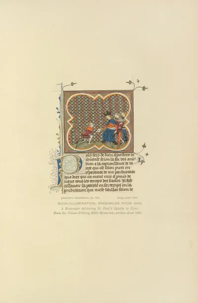 A Messenger Delivering St Pauls Epistles To Titus About