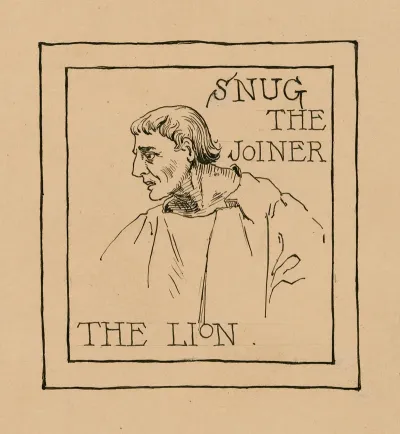 A Midsummer Nights Dream Snug The Joiner