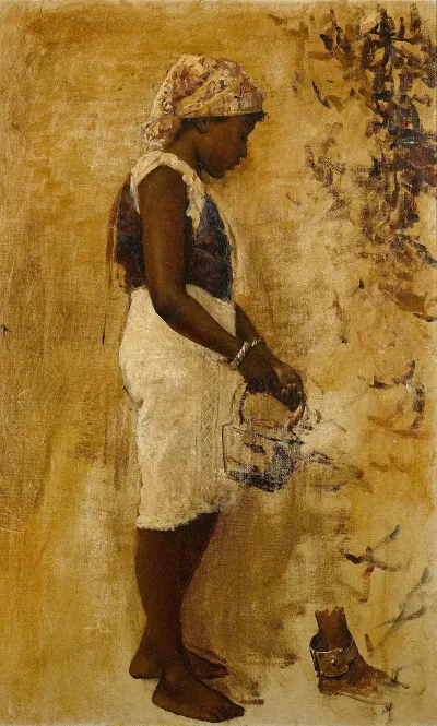 A Moorish Girl In Yellow