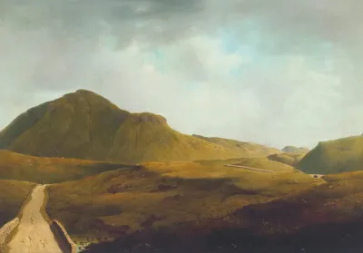 A Mountain Road In Mayo
