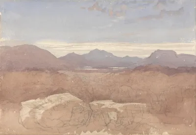 A Mountainous View North Wales