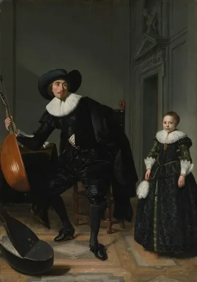A Musician And His Daughter