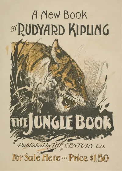 A New Book By Rudyard Kipling The Jungle Book