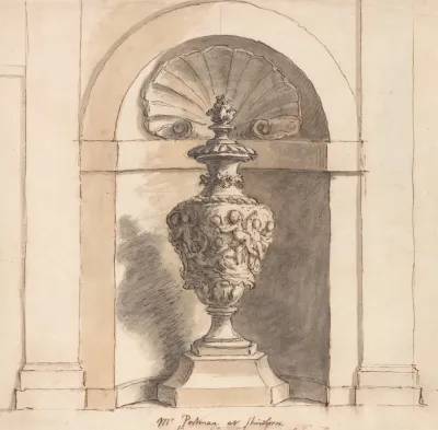 A Niche For Mr Portmans House At Sherborne