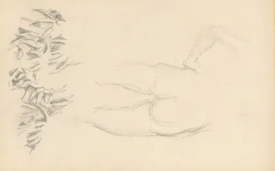 A Nude And Foliage