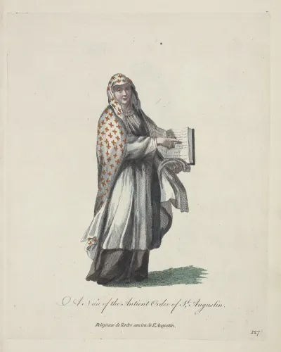 A Nun Of The Antient Order Of St Augustin