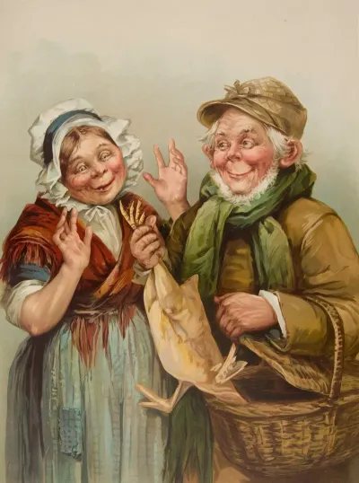 A Pair Of Old Peasants