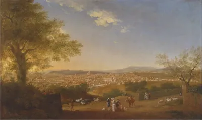 A Panoramic View Of Florence From Bellosguardo