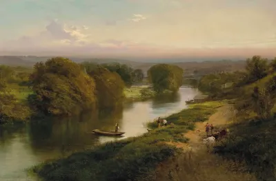 A Peaceful Day On The River