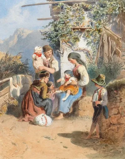 A Peasant Family Idyl
