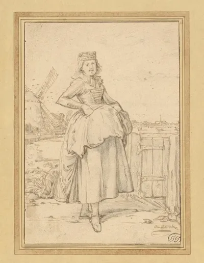 A Peasant Girl From Alkmaar