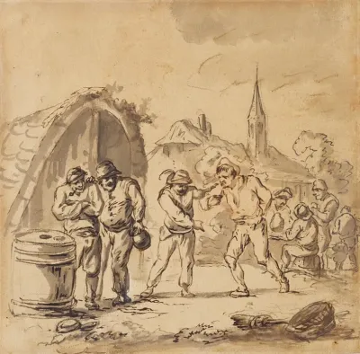 A Peasant Scene