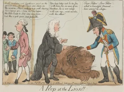 A Peep At The Lion