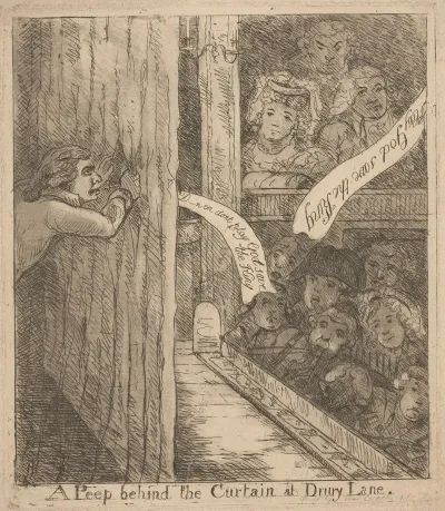 A Peep Behind The Curtains At Drury Lane