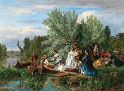 A Picnic By The River