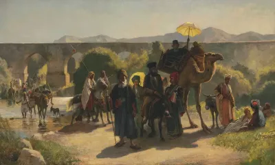 A Pilgrimage To The Jordan At The Greek Easter