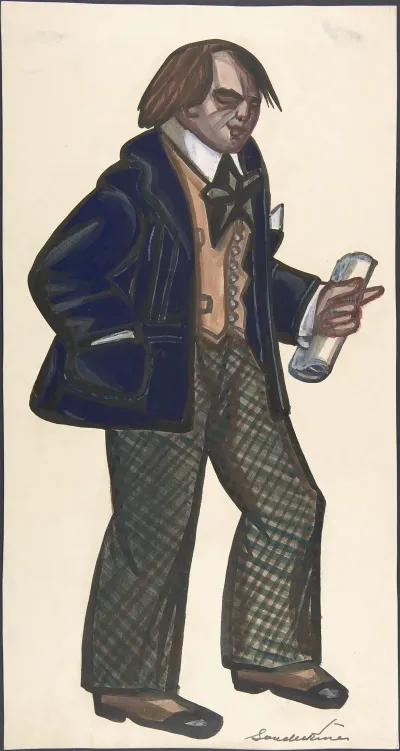 A Poet In A Blue Blazer