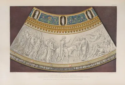 A Portion Of A Silver Shield