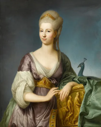 A Portrait Of A Noblewoman As Juno