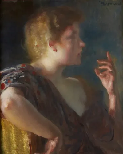 A Portrait Of A Young Woman