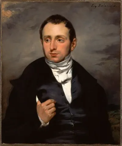 A Portrait Of Dr Francois Marie Desmaisons