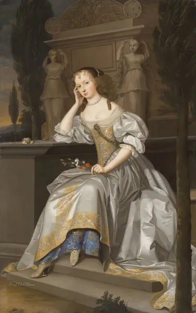 A Posthumous Portrait Of Elizabeth Countess Of Westmorland