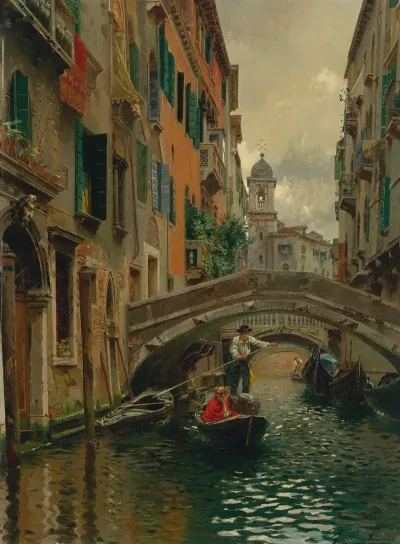 A Quiet Canal Venice