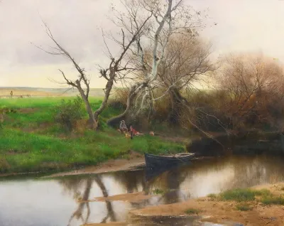 A Quiet Stretch Of River