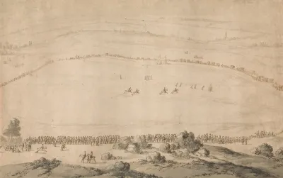 A Race Meeting At Newmarket Heath