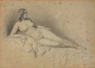 A Reclining Female Nude 3