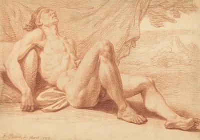 A Reclining Male Nude