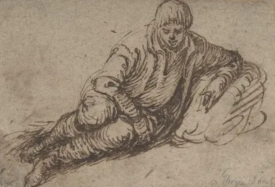 A Reclining Peasant