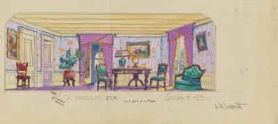 A Regular Fix Sketch No 1 Domestic Interior