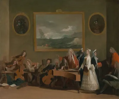 A Rehearsal Of An Opera