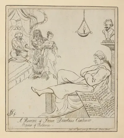 A Reverie Of Prince Demetrius Cantemir Ospidar Of Moldavia
