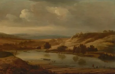A River Landscape 12