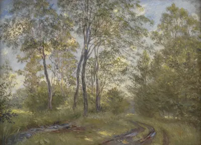 A River Near Meilgard Manor Jutland
