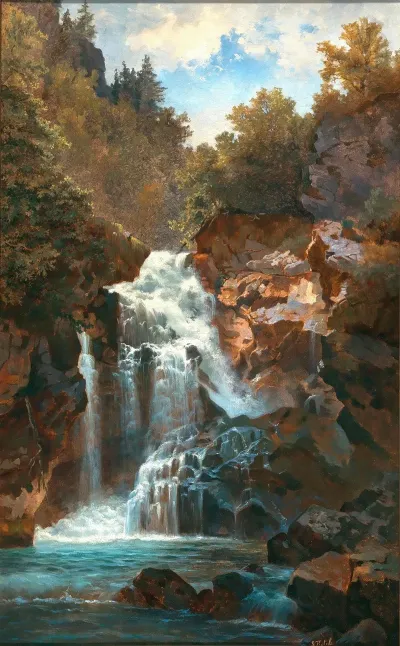 A Roaring Waterfall