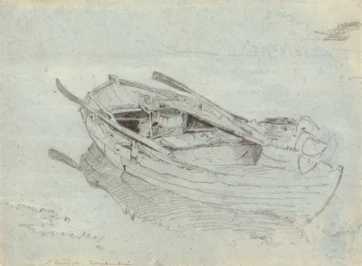 A Rowing Boat At Twickenham