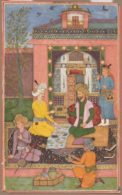 A Royal Picnic On A Terrace
