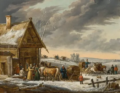 A Russian Winter Landscape
