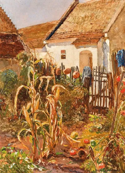 A Rustic Garden In The Wachau Region