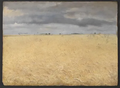 A Rye Field Near Ring Village