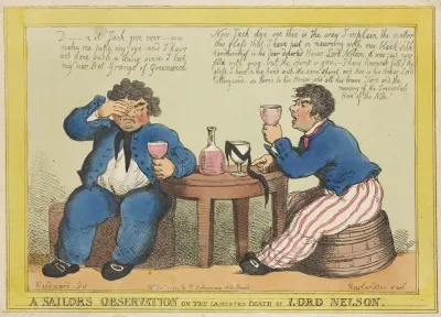 A Sailors Observation On The Lamented Death Of Lord Nelson